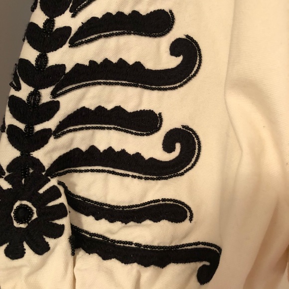Tory Burch NWT embroidered/beaded jacket size 14 - Picture 9 of 16